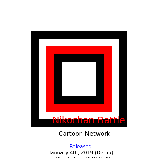 VHS footage of Virtual Boy game named Nikochan Battle Cartoon Network version released in January 4th, 2019 (Demo) March 2nd, 2019 (Full) - DrawGPT