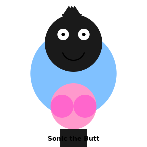 Sonic the Hedgehog's Bootylicious Adventure - DrawGPT