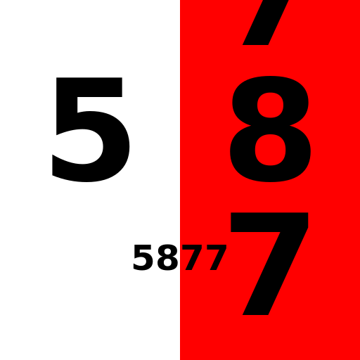 Split Screen and Vertical Numbers - DrawGPT