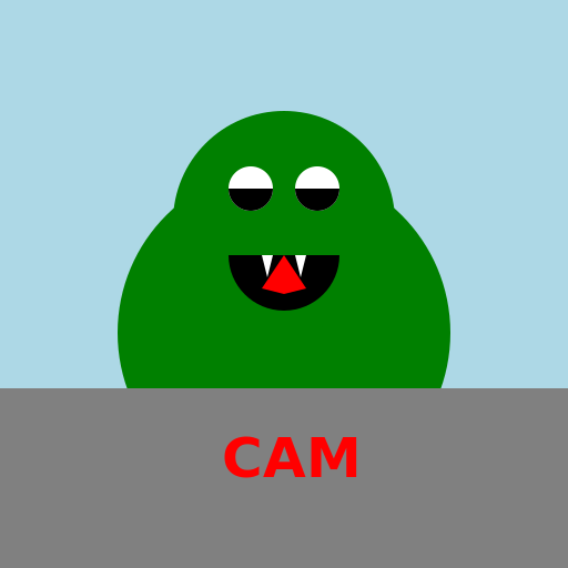 Singing Chameleon with Sunglasses and Mic - DrawGPT