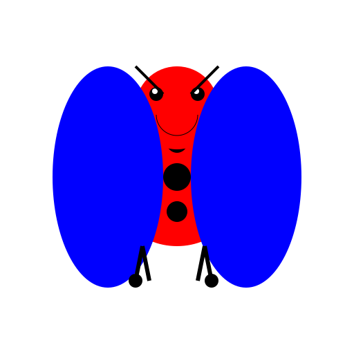 Ladybird Character for Children's Book - DrawGPT