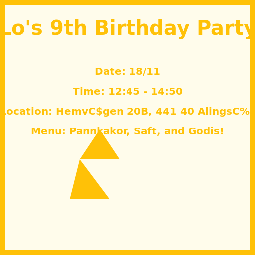 Lo's 9th Birthday Party at Voltflip! - DrawGPT