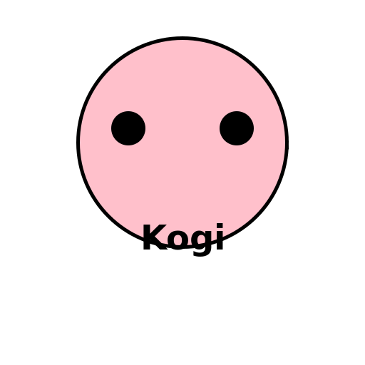 Kogi Logo with Corgi Ears - DrawGPT