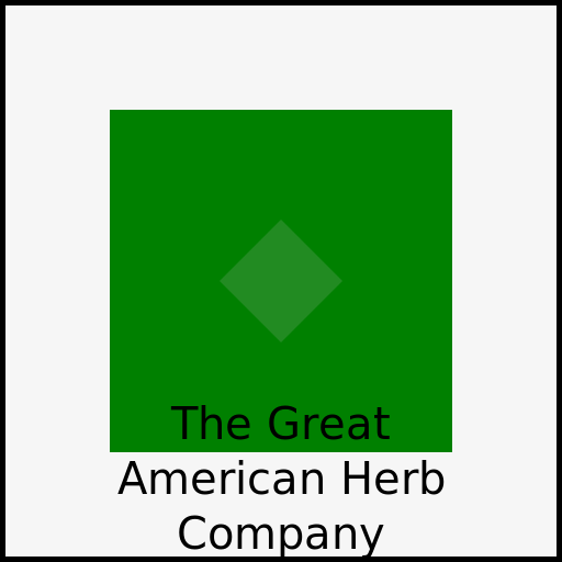 The Great American Herb Company Logo - DrawGPT