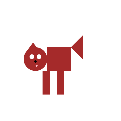 Running Dog Doodle - DrawGPT