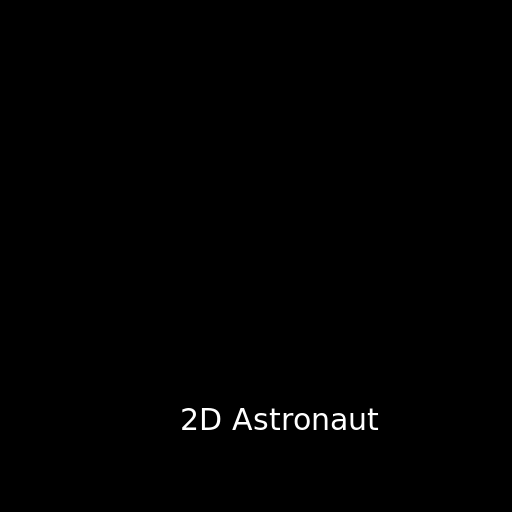 2D Astronaut - DrawGPT