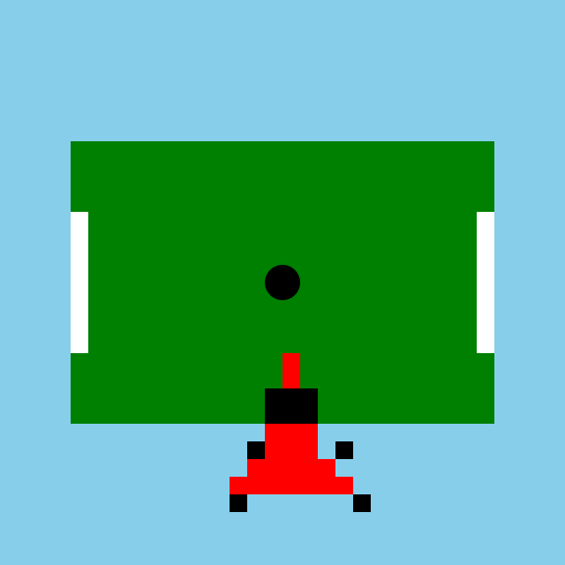 Atlas (Boston Dynamics humanoid) kick-off in World Cup - DrawGPT