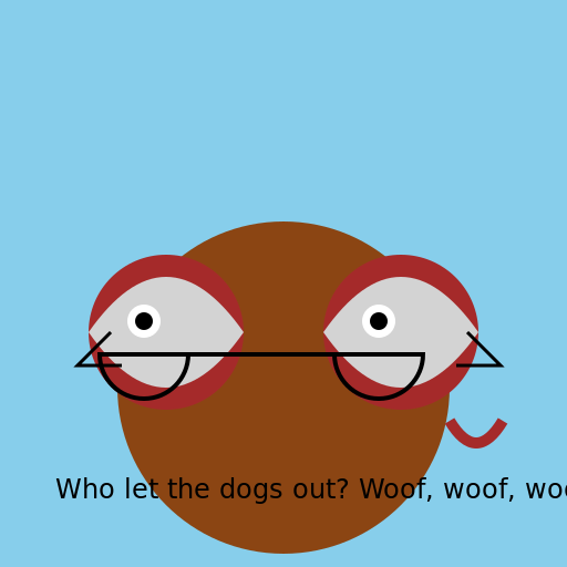 Flying Two-Headed Dog - DrawGPT