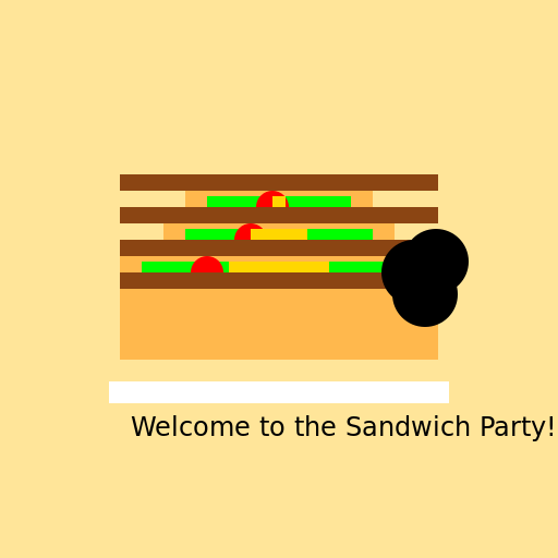 Sandwich Party - DrawGPT