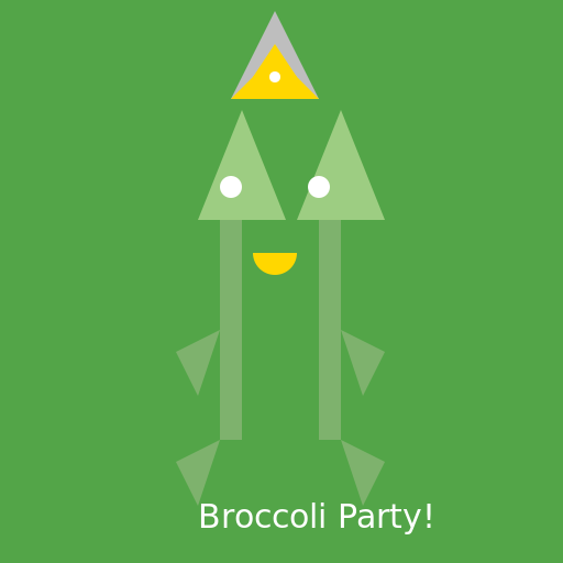 Broccoli Party - DrawGPT