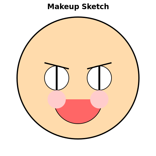 Makeup Sketch - DrawGPT