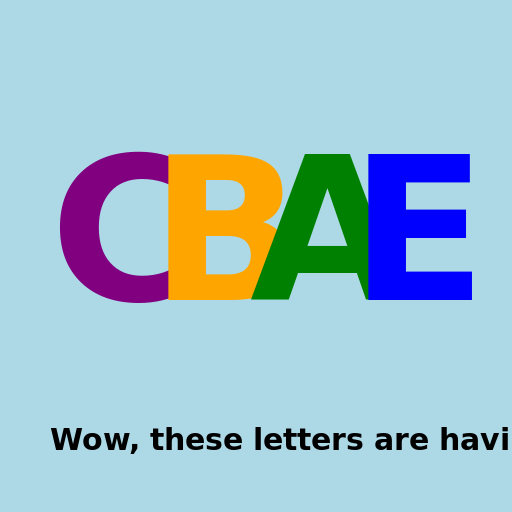 Logo with Letters CBAE - DrawGPT