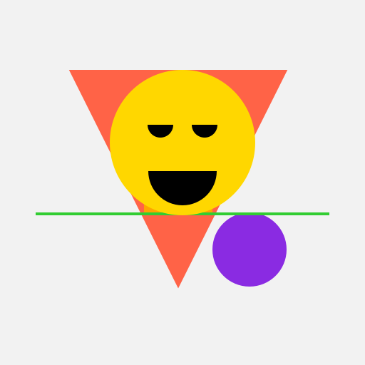 Geometric Image of Anxiety - DrawGPT