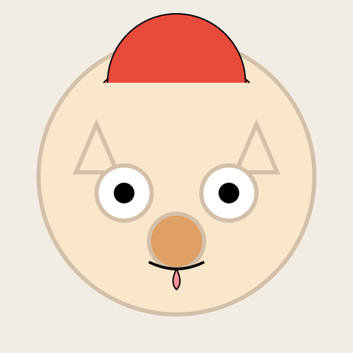 West Highland Terrier Cartoon Head - DrawGPT