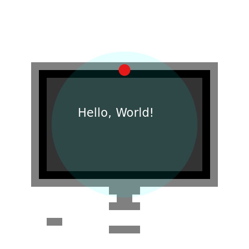 CRT Monitor - DrawGPT