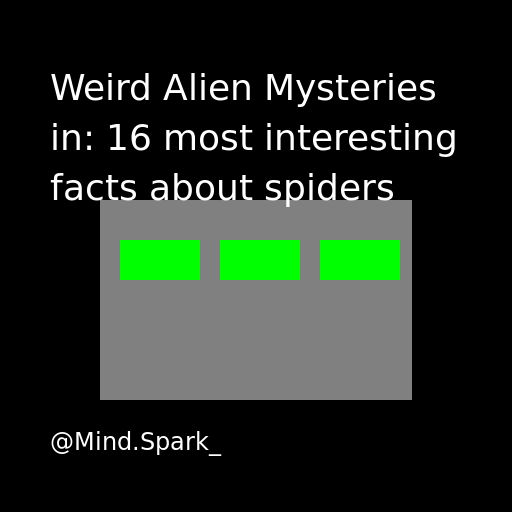 16 most interesting facts about spiders - DrawGPT