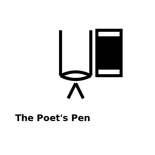 The Poet's Pen Logo - DrawGPT