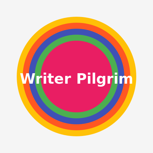 The Writer Pilgrim Logo - DrawGPT