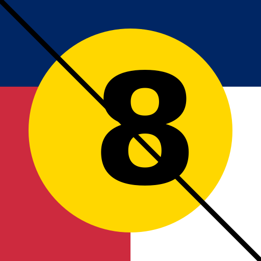 Punching Flags and Bingo Ball Number 8 - DrawGPT