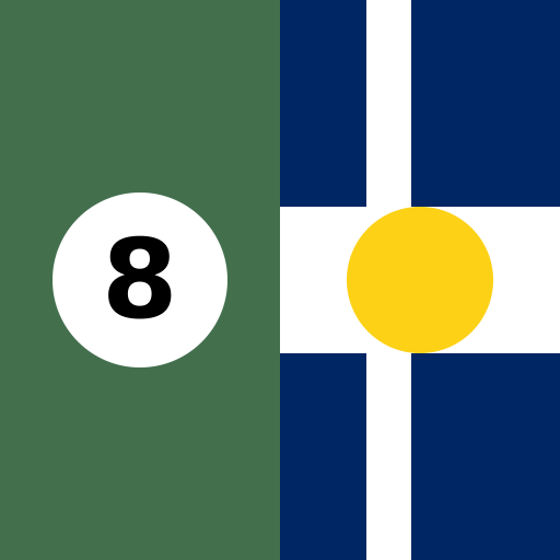Split screen of real Hungary and Chad flag getting punched by a bingo ball number 8 - DrawGPT