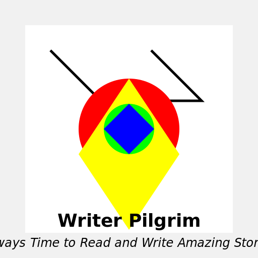 Best Website for Writer Pilgrim Logo - DrawGPT