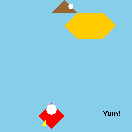 Pterodactyl Eating a Chicken - DrawGPT