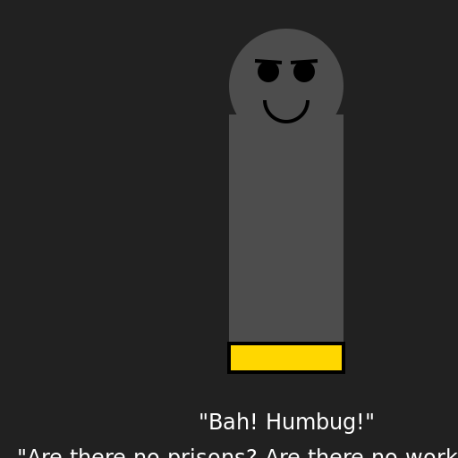 A Miserly Scrooge - DrawGPT