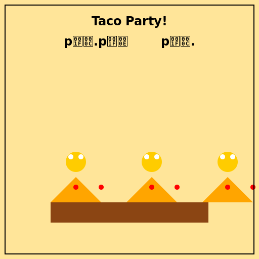 Taco Party - DrawGPT