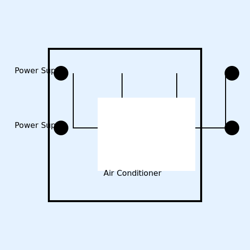 Air Conditioner Wiring - DrawGPT