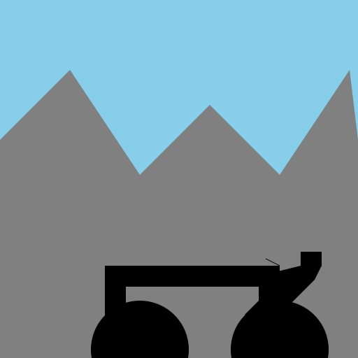 Panther Riding a Mountain Bike - DrawGPT