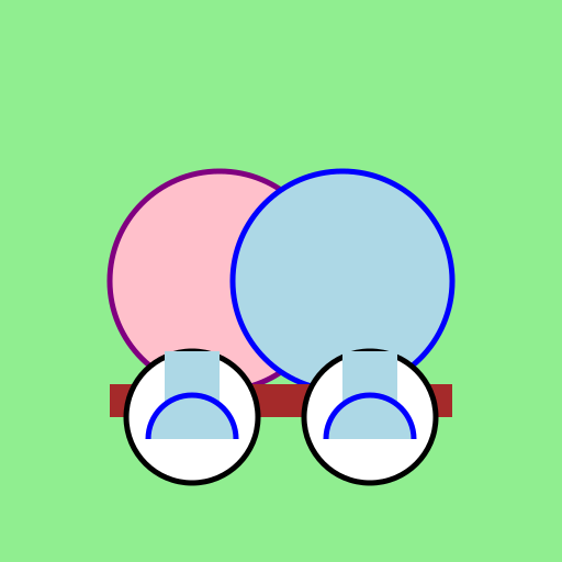 Two Nargas Having a Meal - DrawGPT