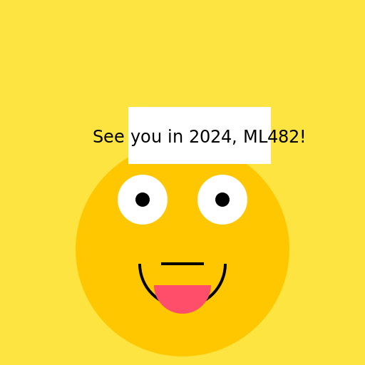 See you in 2024, ML482! - DrawGPT