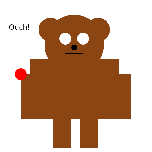 Bear with Sore Shoulder - DrawGPT