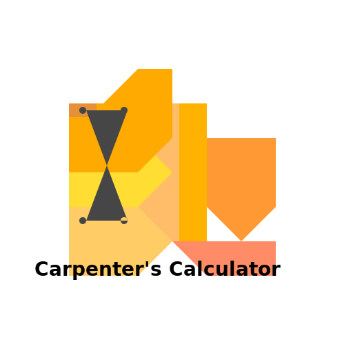 Carpenter's Calculator Logo - DrawGPT