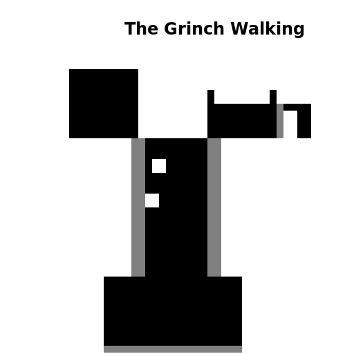 The Grinch Walking - DrawGPT