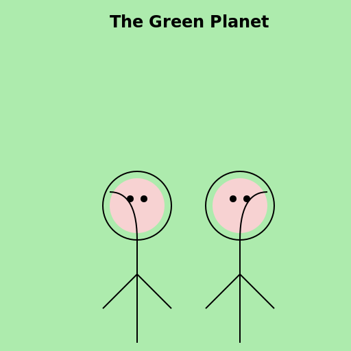 Morning Stroll on the Green Planet - DrawGPT