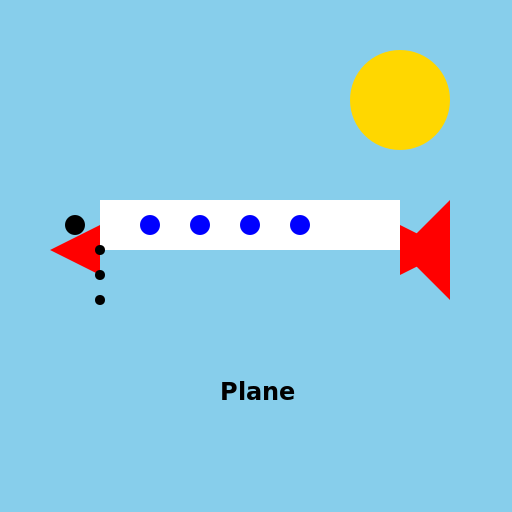 Plane in the Sky - DrawGPT