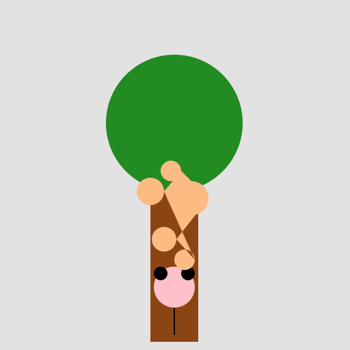 Woman selling potatoes under tree - DrawGPT