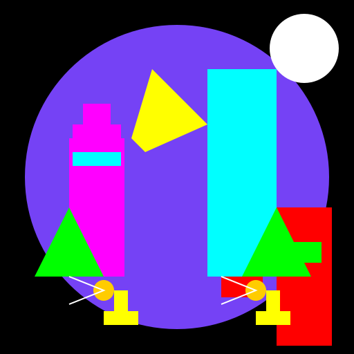 Extraterrestrial Town - DrawGPT