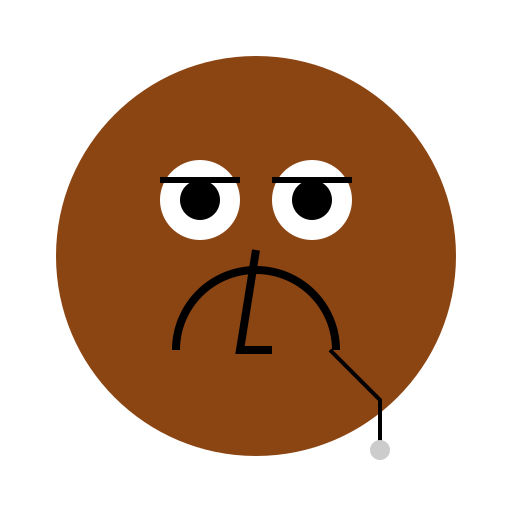 Old Black Man Smoking a Cigarette - DrawGPT