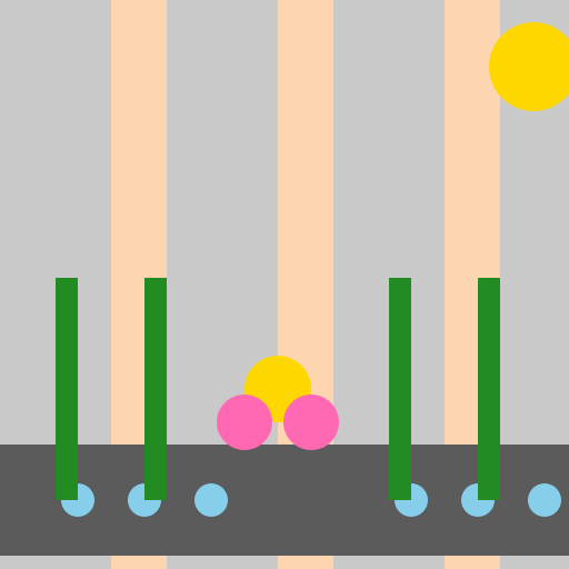 Mulan with Family Walking in a Town - DrawGPT