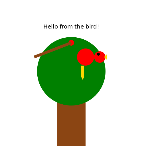 Bird on the Tree - DrawGPT