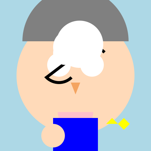 Joe Biden smoking an ear of corn - DrawGPT