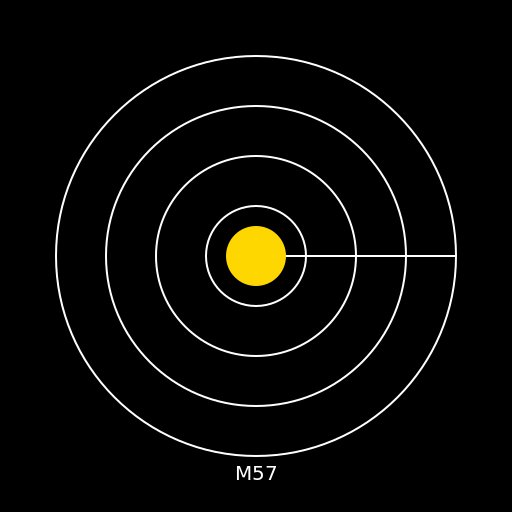 Spiral Galaxy M57 - DrawGPT