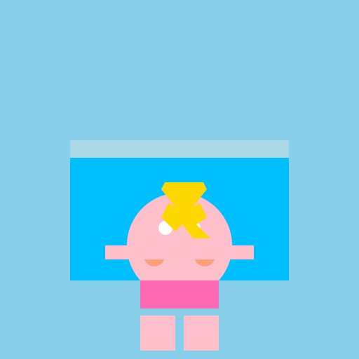 Mitsuri in the Pool - DrawGPT