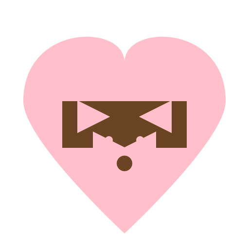 Heart Hamburger with Pink Hearts - DrawGPT