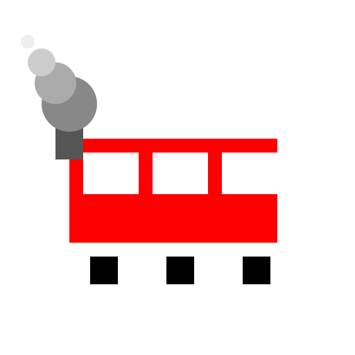 Red Train Card - DrawGPT