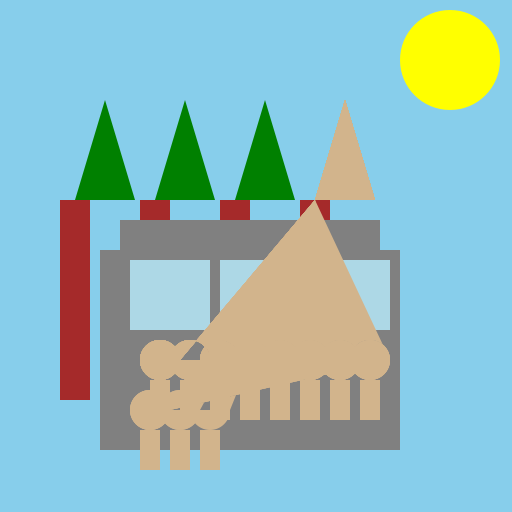 Hawaiian Shootout - DrawGPT