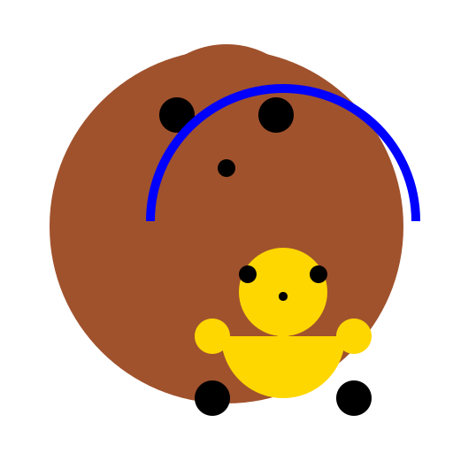 Doctor Who dancing on a rhino - DrawGPT