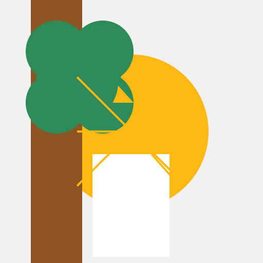 Girl in a White Dress Sitting on a Tree in the Birch Forest - DrawGPT